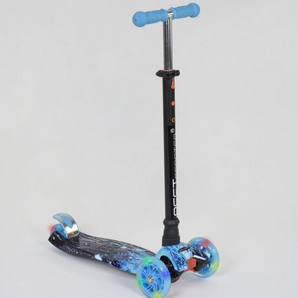 

Самокат детский А 24656 779-1305 MAXI Best Scooter 4 колеса PU. Подсветка