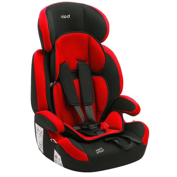 

Автокресло детское с системой Iso-fix группа 1/2/3 (9-36 кг) Bair Beta DBI2426 черный - красный