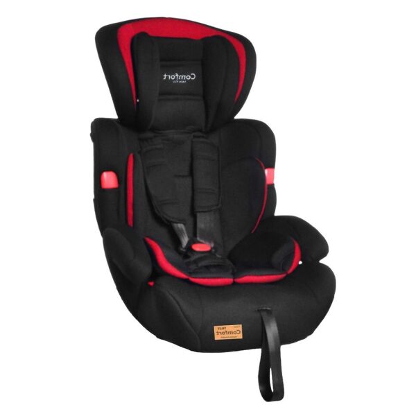 

Детское автокресло от 9 до 36 кг, вкладка под голову, боковая поддержка, Tilly Comfort T-11901/1 Red