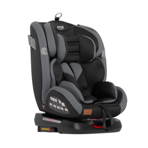

Детское автокресло от 0 до 12 лет, Isofix, замок Phoenix, регулируемый подголовник, Tilly Bliss T-535 Grey