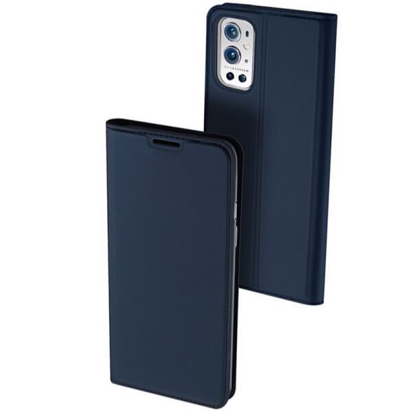 

Чехол-книжка Dux Ducis с карманом для визиток для OnePlus 9 Pro Синий