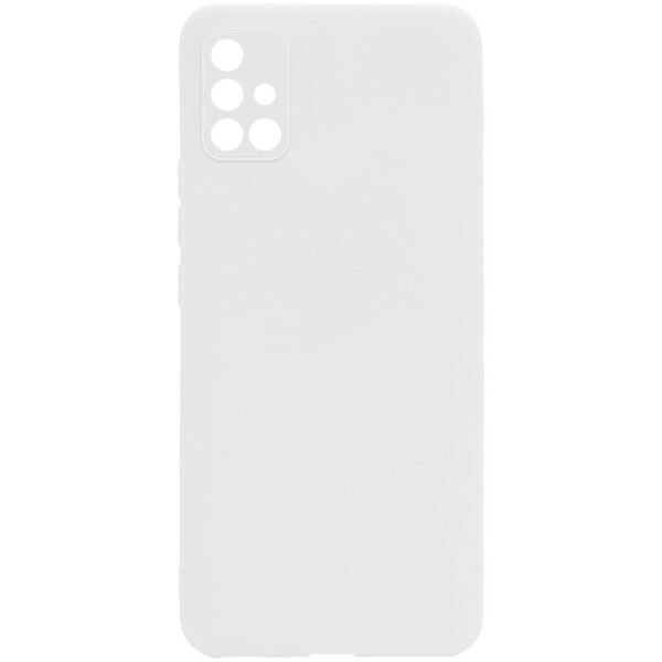 

Силиконовый чехол Candy Full Camera для Samsung Galaxy A71 Белый / White