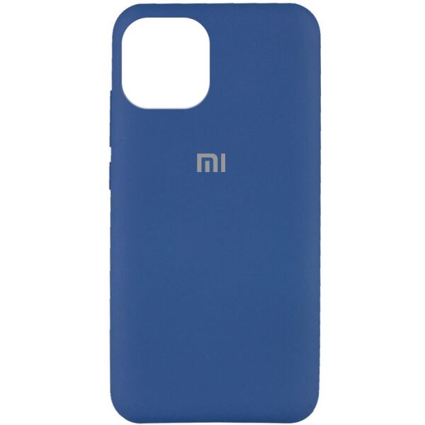 

Чехол Silicone Cover Full Protective (AA) для Xiaomi Mi 11 Lite Синий / Navy Blue