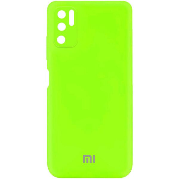 

Чехол Silicone Cover My Color Full Camera (A) для Xiaomi Redmi Note 10 5G / Poco M3 Pro Салатовый / Neon green