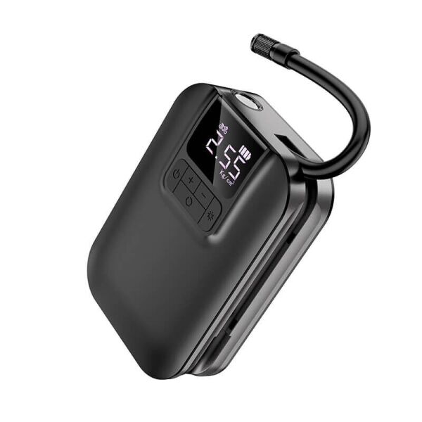 

Портативный компрессор для автомобиля насос HOCO Breeze Portable Smart Air Pump S53