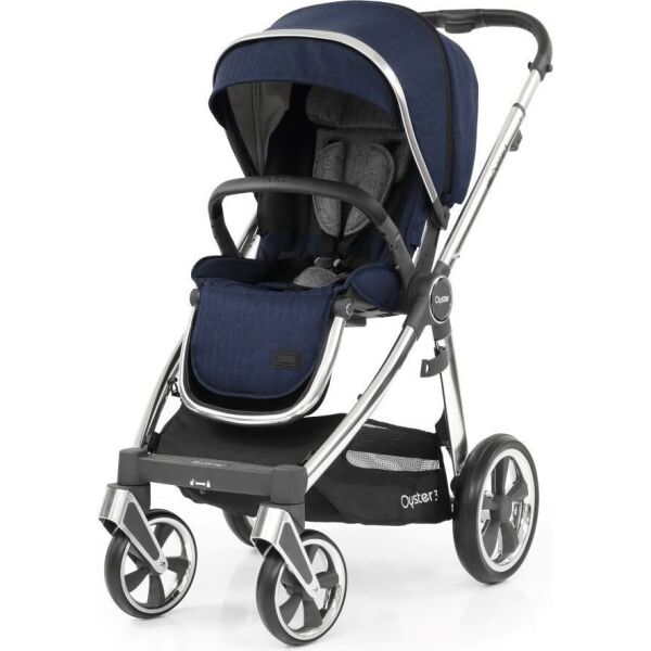 

Прогулочная коляска BabyStyle Oyster 3 Rich Navy / Mirror