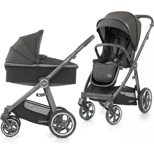 

Универсальная коляска 2 в 1 BabyStyle Oyster 3 Pepper / City Grey NEW