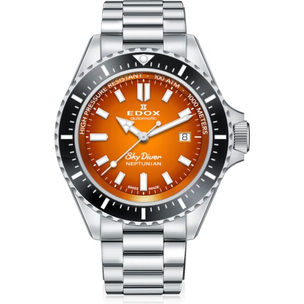 

Часы EDOX 80120 3NM ODN Skydiver Neptunian avto.44mm