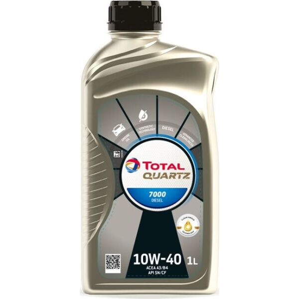 

Масло моторное QUARTZ DIESEL 7000 10W-40 1л 216680