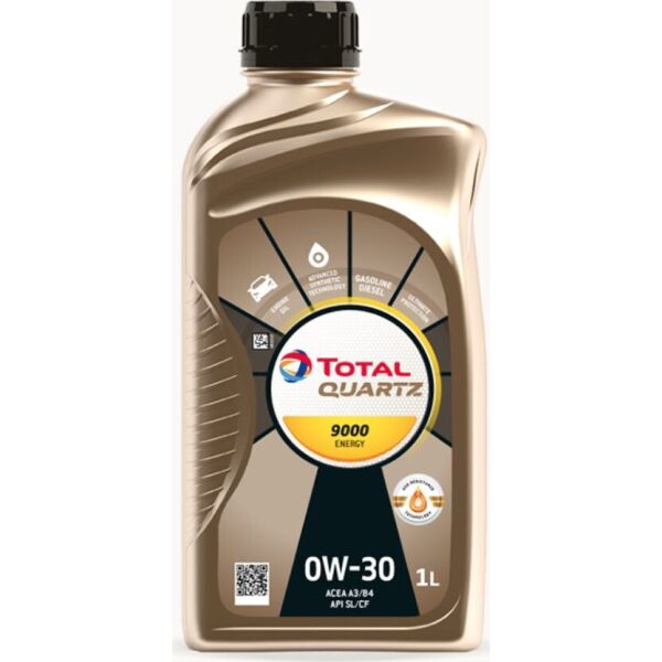 

Масло моторное QUARTZ ENERGY 9000 0W-30 1л 213767