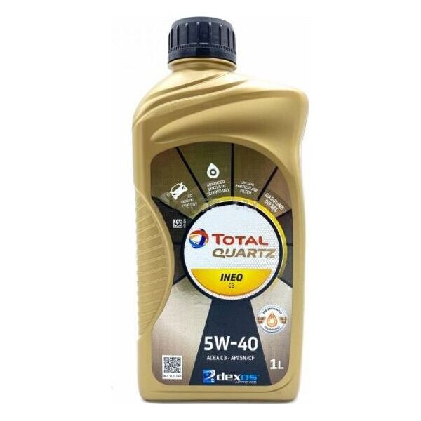

Масло моторное QUARTZ INEO C3 5W-40 1л 213789