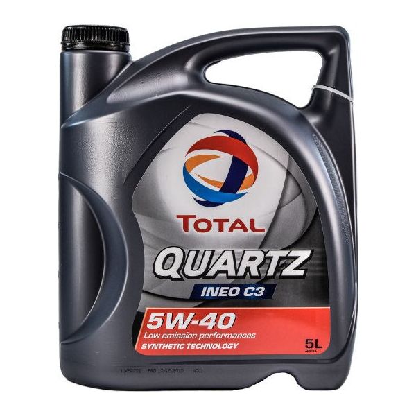 

Масло моторное QUARTZ INEO C3 5W-40 5л 213790