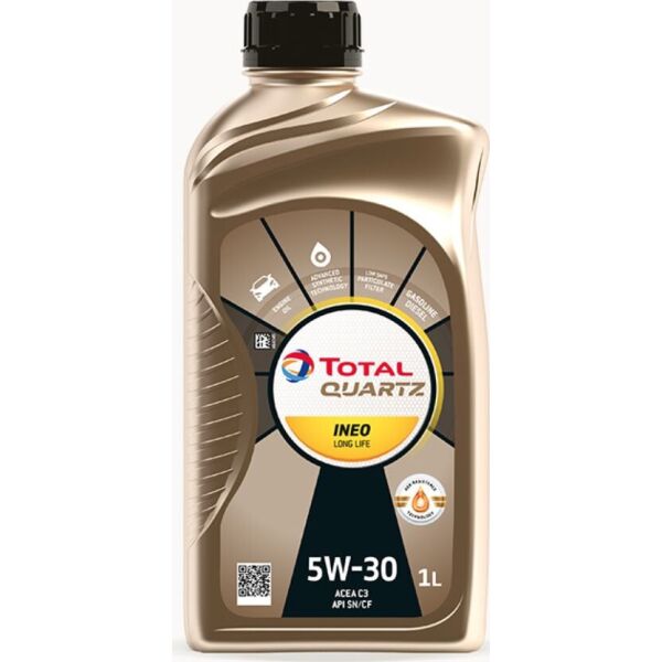 

Масло моторное QUARTZ INEO LONGLIFE 5W-30 1л 213818