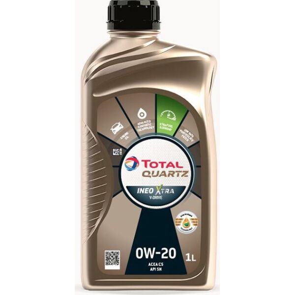 

Масло моторное QUARTZ INEO XTRA V-DRIVE 0W-20 1л 216250