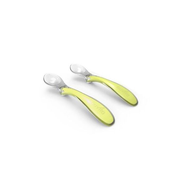 

Набор детской посуды Nuvita ложечки Easy Eating 6м+ 2 шт. Салатовый (NV8480Lime)