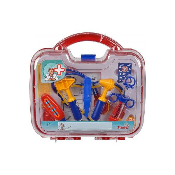 

Игровой набор Simba Набор врача в кейсе 10 предметов (5542578)