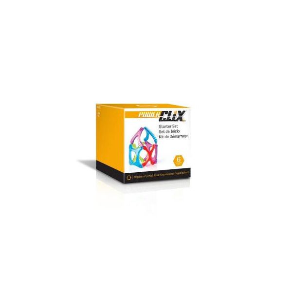 

Конструктор Guidecraft PowerClix Organics Базовый набор 6 деталей (G9482)