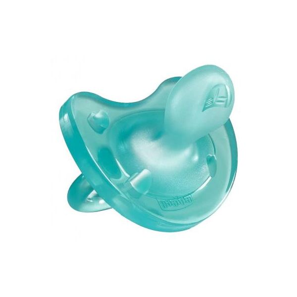 

Пустышка Chicco Physio Soft силиконовая 16 мес+ 1 шт голубая (02713.21.00.00)
