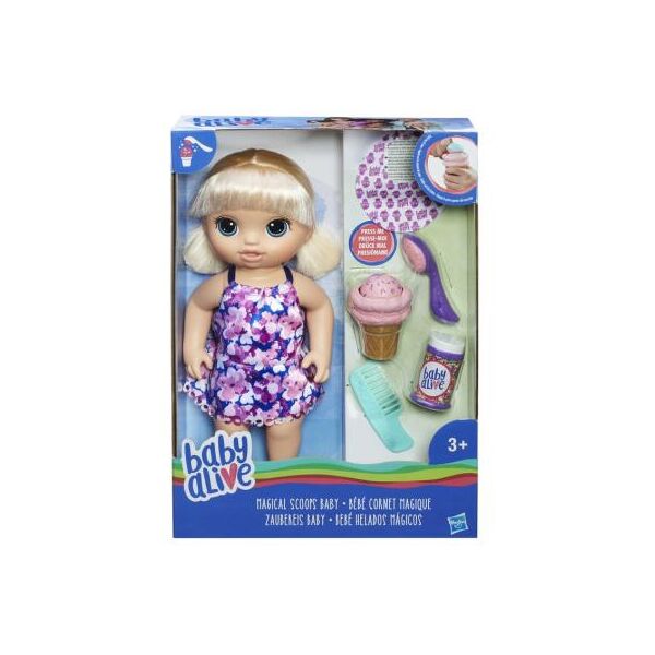 

Кукла Hasbro Baby Alive Малышка с мороженым (C1090)
