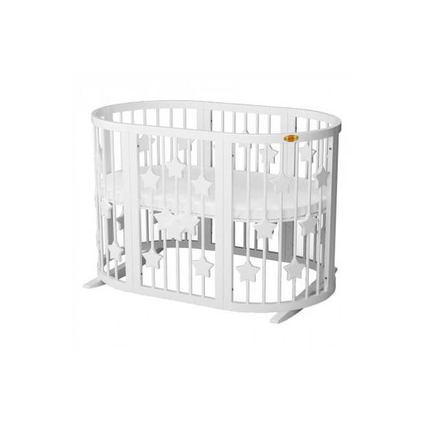 

Кроватка Ingvart SMART BED ROUND со звездочками белый (1359003)