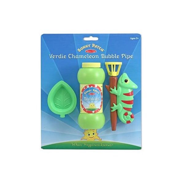 

Игровой набор Melissa&Doug Мыльные пузыри в блистере Хамелеон Верди (MD6131)