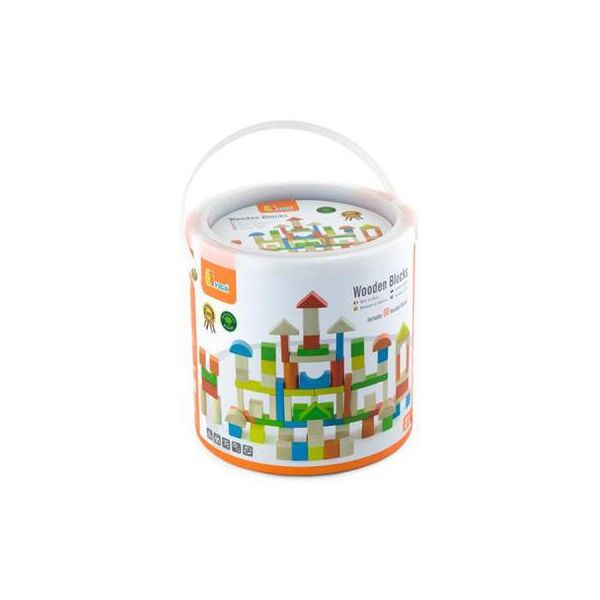 

Кубики Viga Toys Цветные блоки, 80 шт (50333)