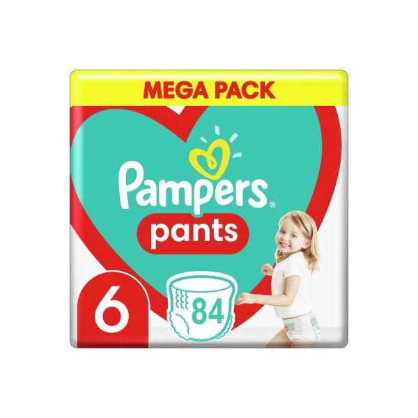 

Подгузник Pampers трусики Pants Giant Размер 6 (15+ кг) 84 шт. (8006540069530)