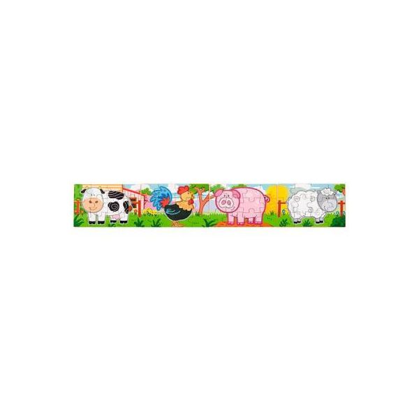 

Пазл Viga Toys Ферма, 48 элементов (50069)