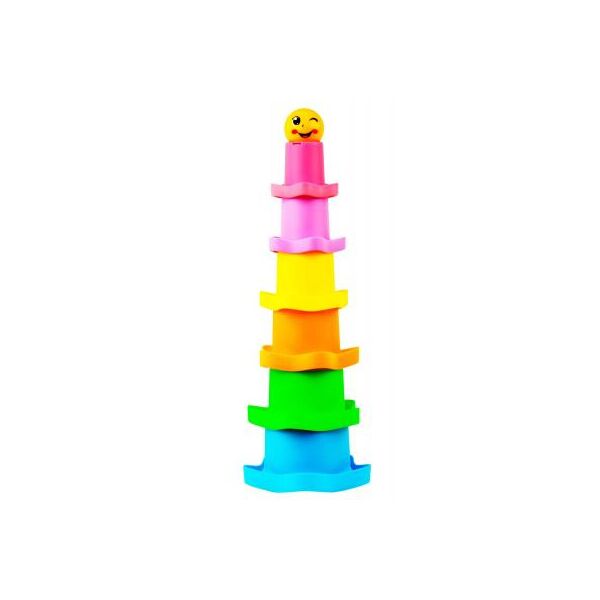

Развивающая игрушка BeBeLino Радужная пирамидка (58065)