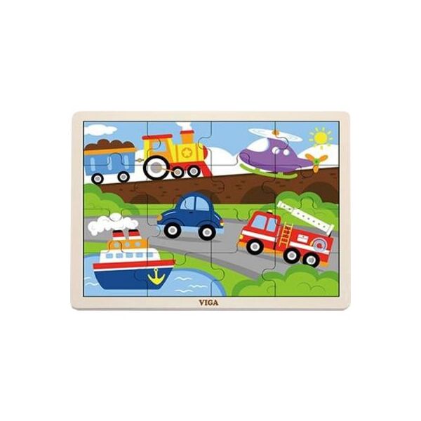 

Пазл Viga Toys Транспорт (51456)