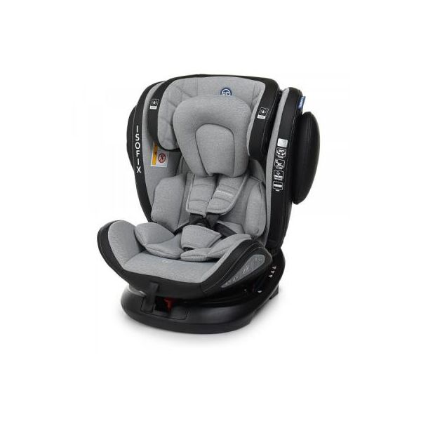 

Автокресло El Camino ME 1045 Evolution 360 Isofix 0-36 кг Royal Grey (ME 1045 EVO royal grey)