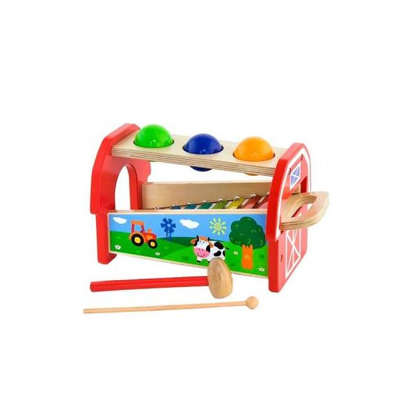 

Развивающая игрушка Viga Toys 2-в-1 Ксилофон (50348)