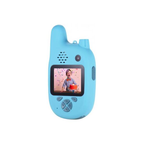 

Интерактивная игрушка XoKo Цифровой детский фотоаппарат Walkie Talkie рация и две камер (KVR-500-BL)