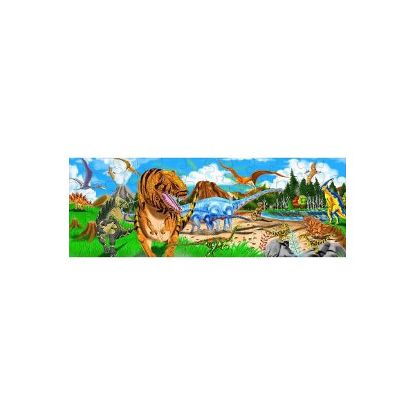 

Пазл Melissa&Doug Мега "Страны динозавров", 48 элементов (MD10442)