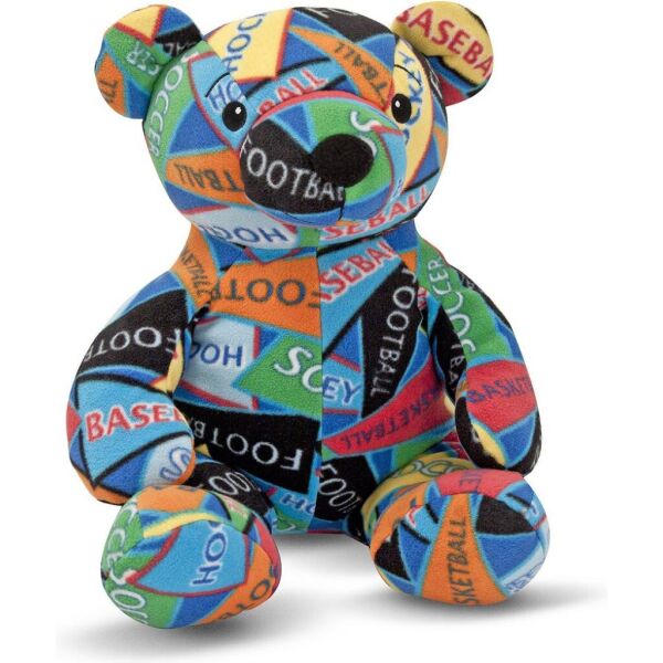 

Мягкая игрушка Melissa&Doug Медведь-спортсмен Zach Beeposh (MD7275)