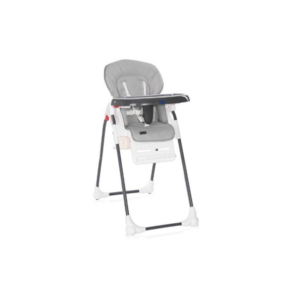 

Стульчик для кормления Lorelli DULCE cool grey leather
