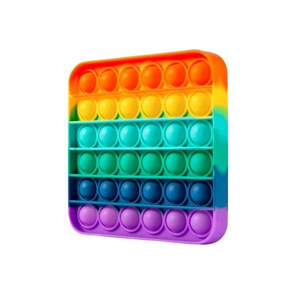 

Игровой набор Sibelly антистресс Pop It Rainbow Square (SB-PPIT-RNB-SQ)