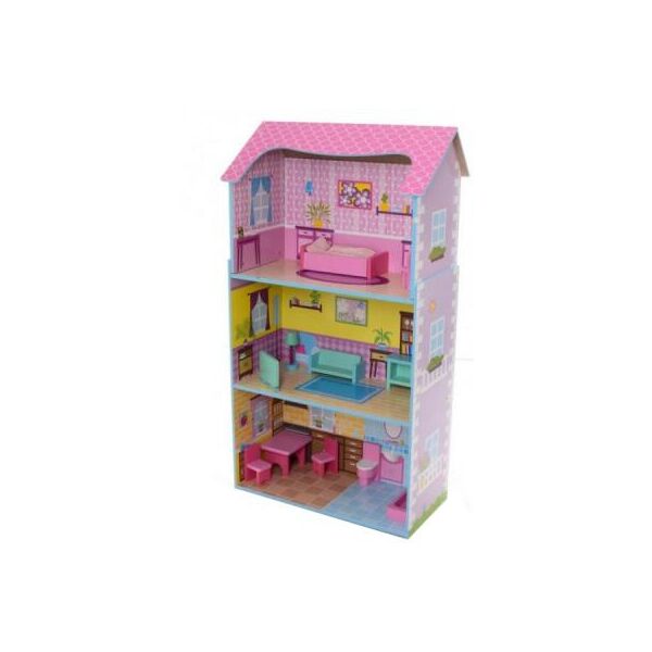 

Игровой набор Bambi Деревянный домик для кукол (MD 2202)