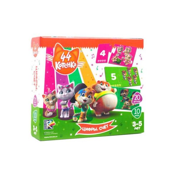 

Развивающая игрушка Vladi Toys Цифры Счет, русский язык (VT5202-07)