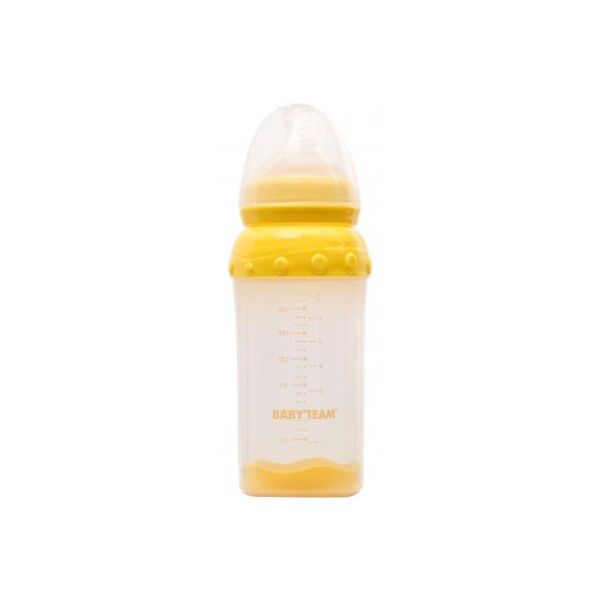

Бутылочка для кормления Baby Team стеклянная с широким горлом 220 мл (1290)