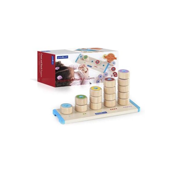 

Развивающая игрушка Guidecraft Manipulatives Счетные столбики (G6736)