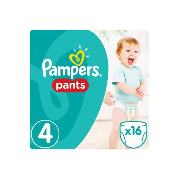 

Подгузник Pampers трусики Pants Maxi Размер 4 (9-15 кг), 16 шт (4015400726999)