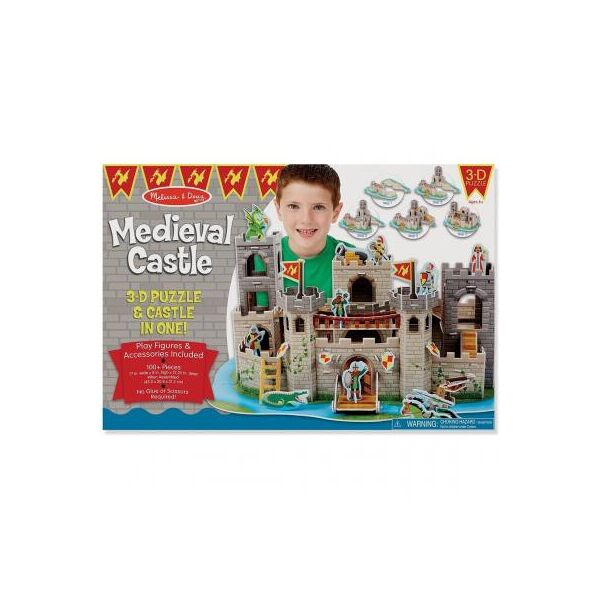 

Пазл Melissa&Doug 3D Средневековый замок (MD9046)