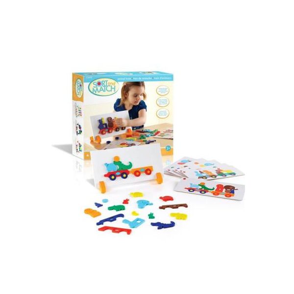 

Развивающая игрушка Guidecraft Manipulatives Поезд с животными (G5092)