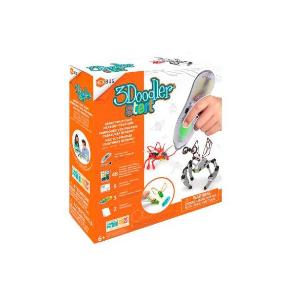 

3D - ручка 3Doodler Start для детского творчества - Hexbug (8SPSRBUG3E)