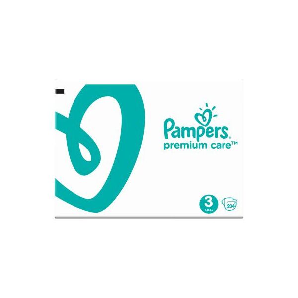 

Подгузник Pampers Premium Care Midi Размер 3 (6-10 кг), 204 шт (8001090379498)