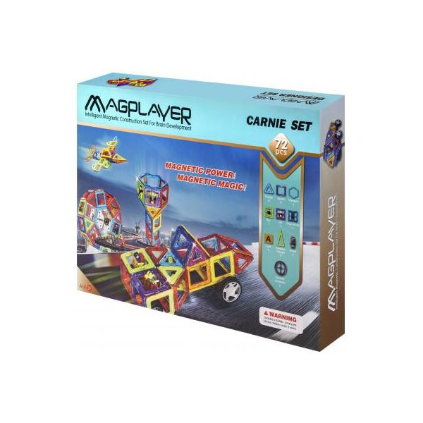 

Конструктор Magplayer Набор 72 элемента (MPB-72)