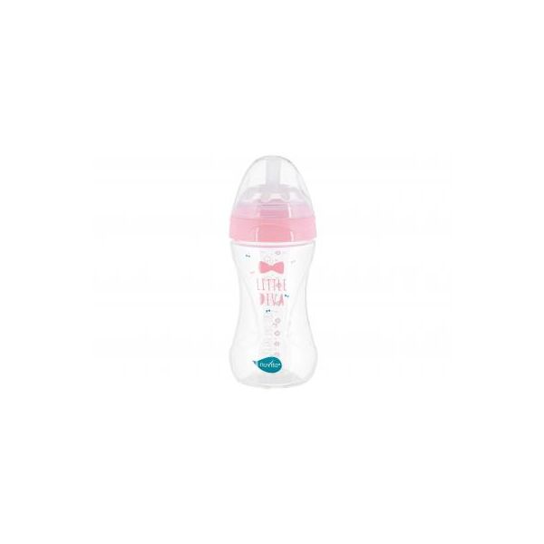 

Бутылочка для кормления Nuvita Mimic Collection 250 мл розовая (NV6031ROSA)