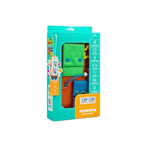 

Развивающая игрушка Vladi Toys Бизиборд настенный (ZZ1000-01)