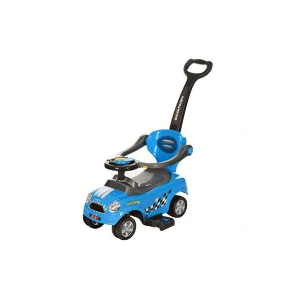 

Чудомобиль Bambi с толкателем Голубая (Z 321-12)
